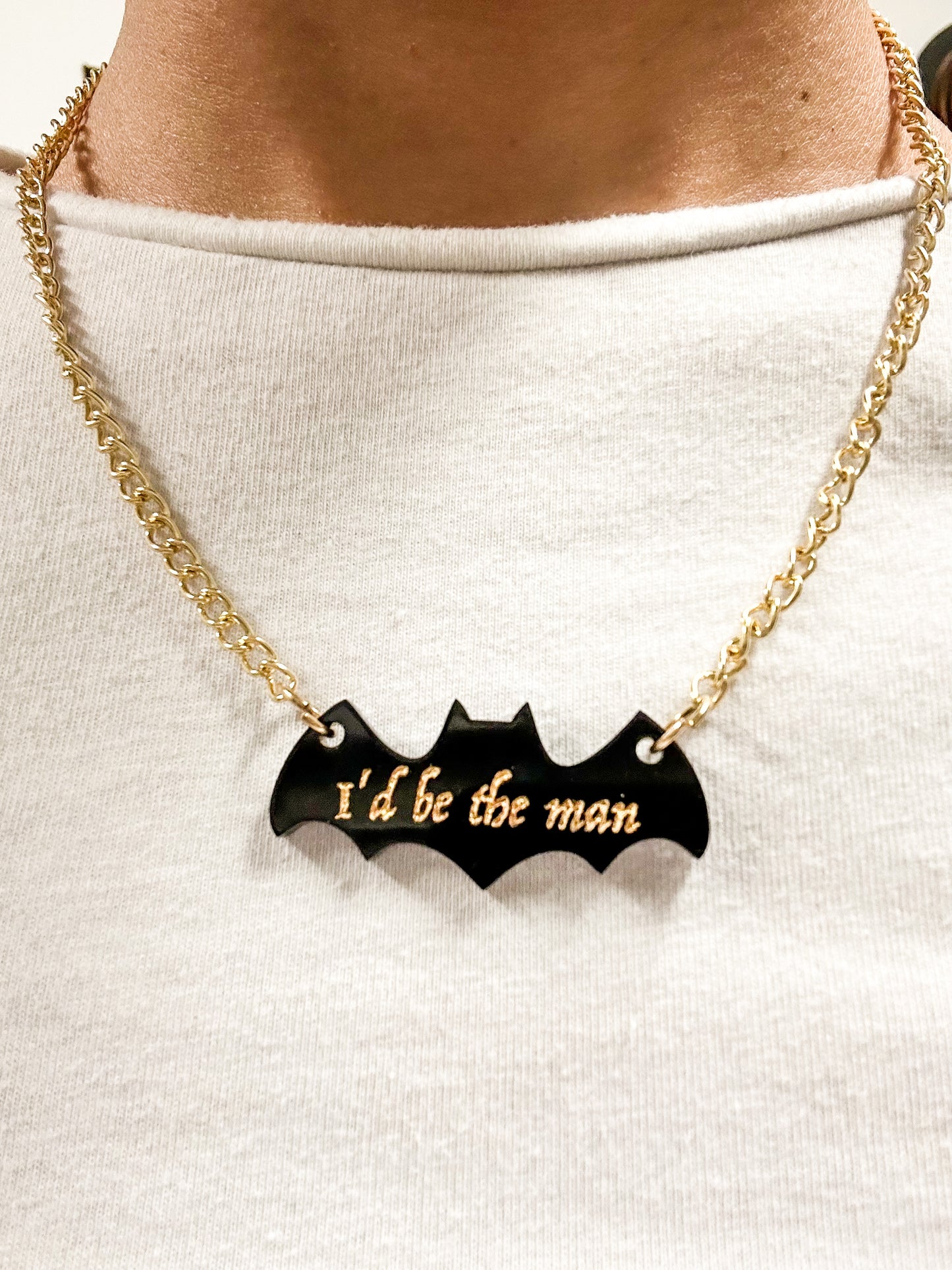 I'd Be The Man Necklace