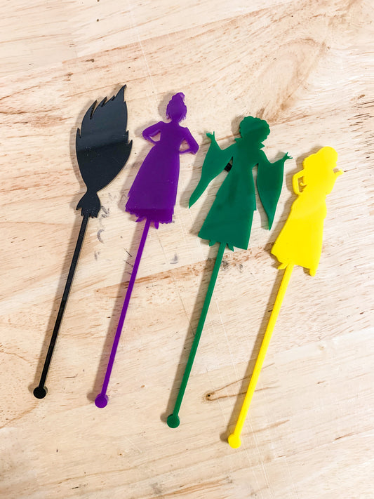 Hocus Pocus Drink Stirrers