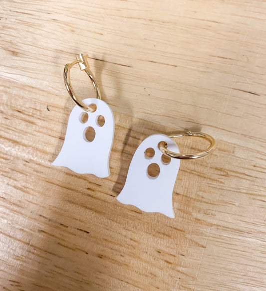 Mini Ghostly Earrings